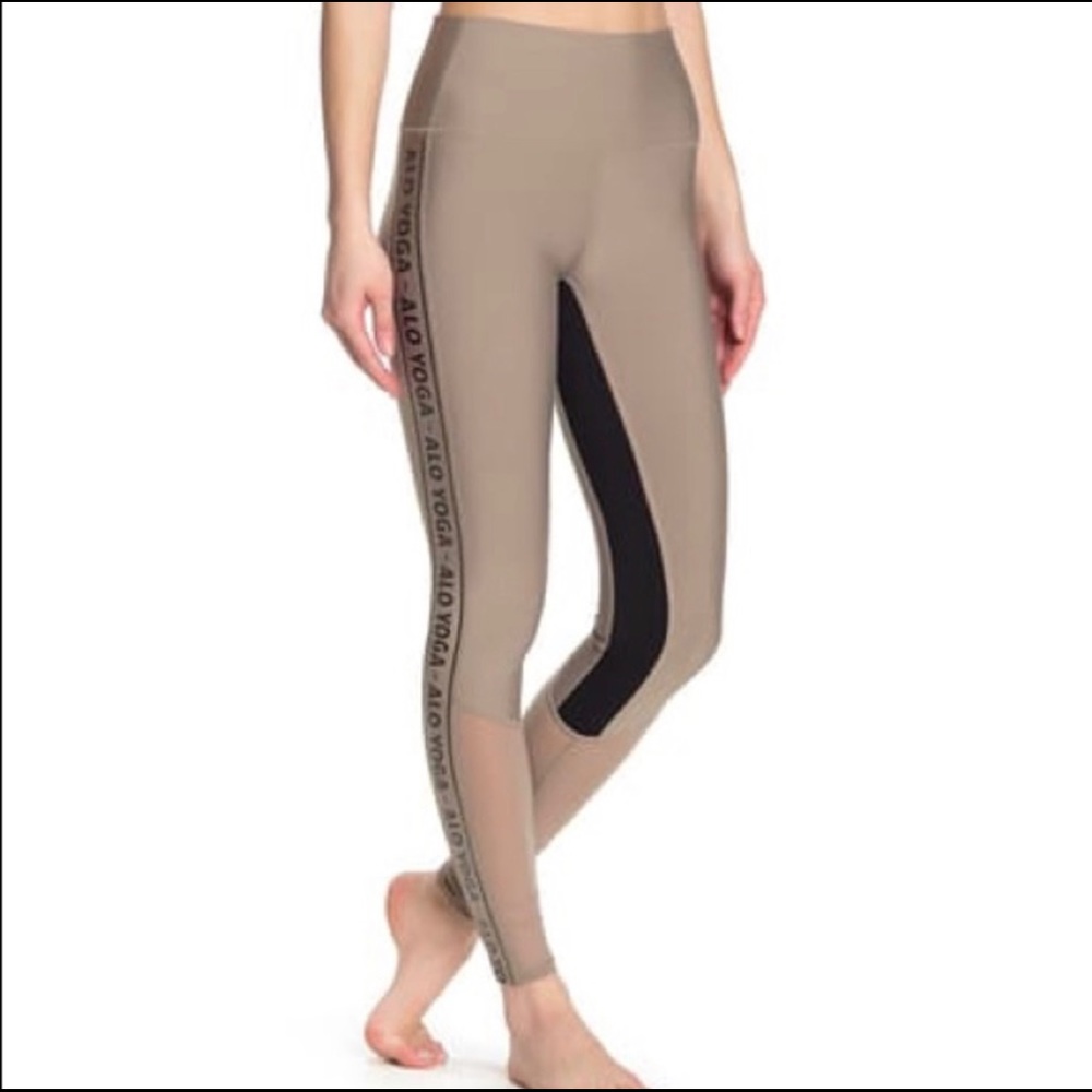 Alo high waist Mesh Trainer Leggings